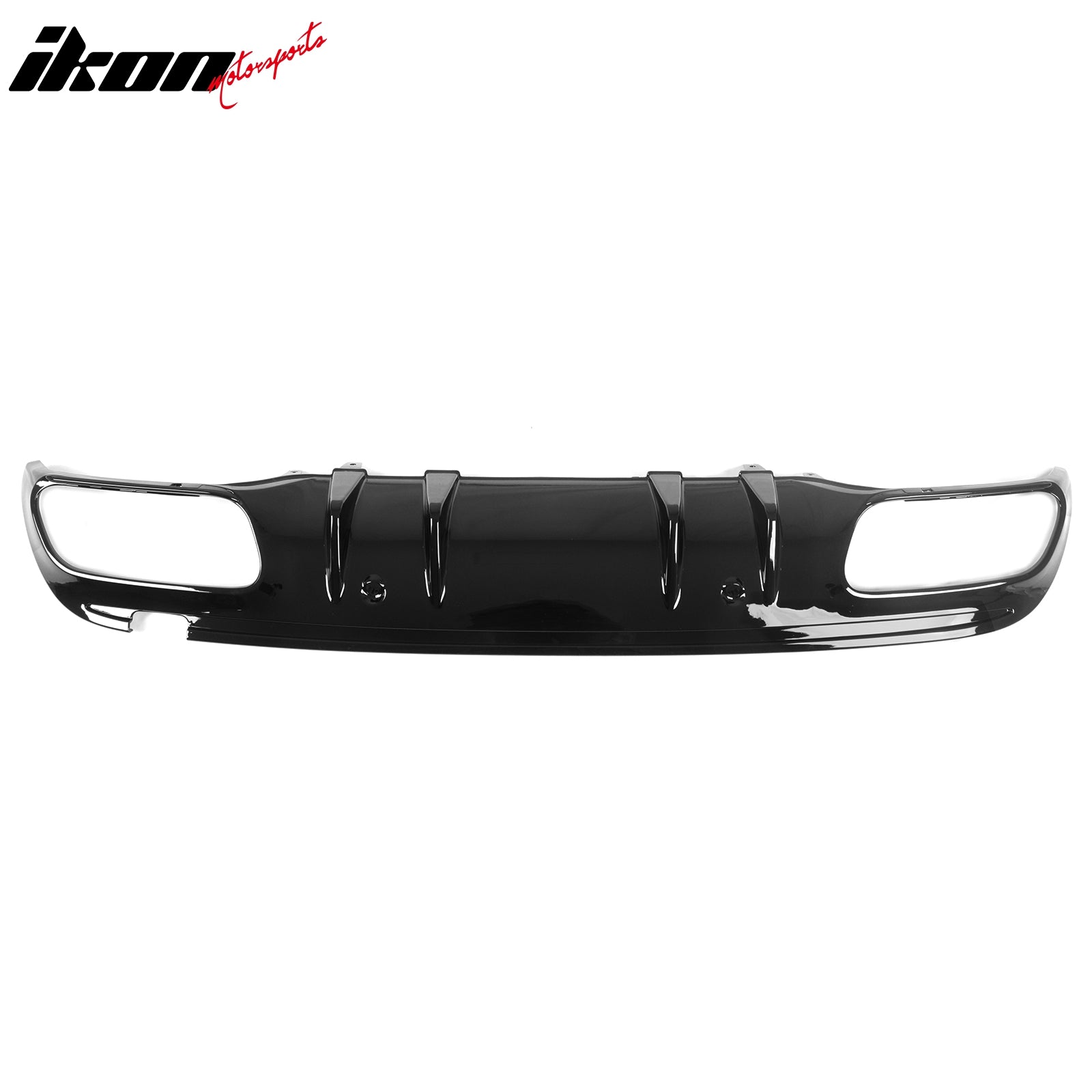 Fits 15-21 Benz C-Class C300 C400 2019 Facelift C43 Rear Diffuser + Exhaust Tip