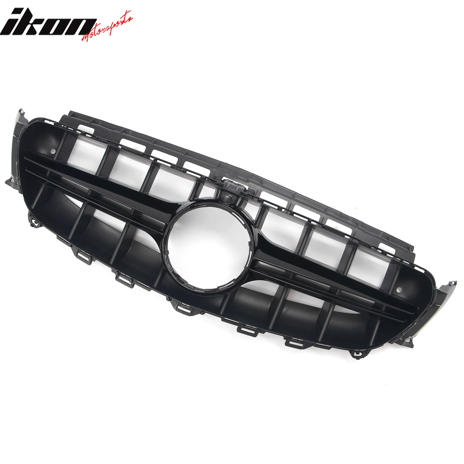 Fits 17-20 Benz E-Class W213 PP Front Bumper Conversion W/Grille W/Gloss Trim
