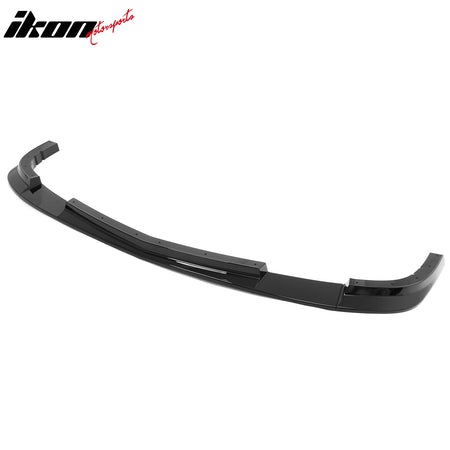 Fits 05-13 Corvette Front Bumper Cover Z06 Conversion +Foglight +Gloss Black Lip