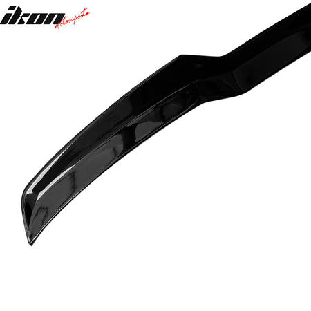 Fits 25-26 BMW X3 G45 IKON Style Gloss Black Roof Spoiler + Trunk Spoiler ABS
