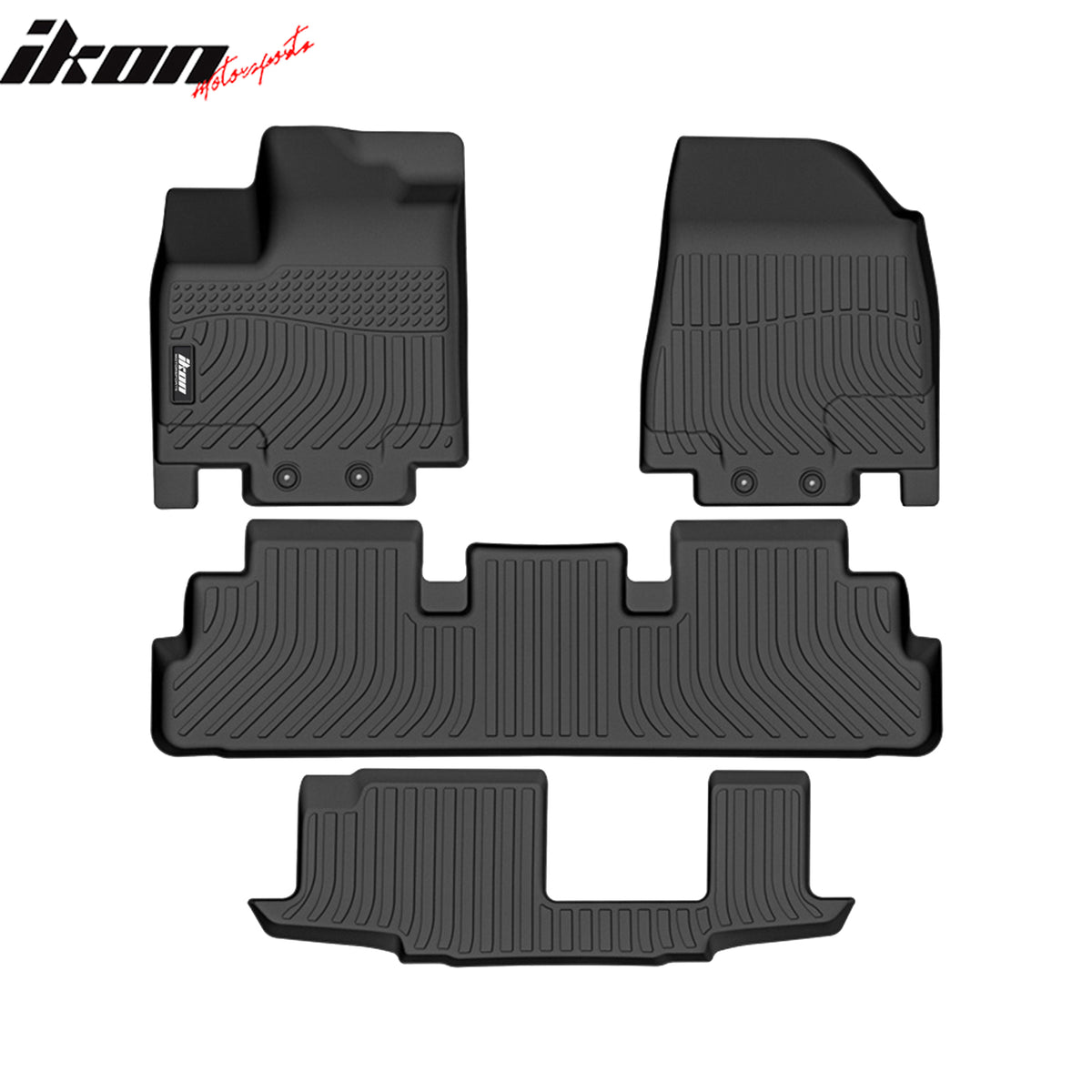 Fits 22-26 INFINITI QX60 7 Seats TPE Waterproof 3D Backrest + Floor + Trunk Mats