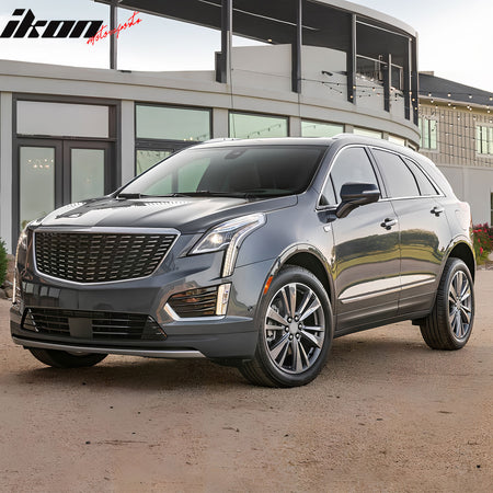 Fits 17-26 Cadillac XT5 TPE All Weather Waterproof 3D Floor Liners + Trunk Mats