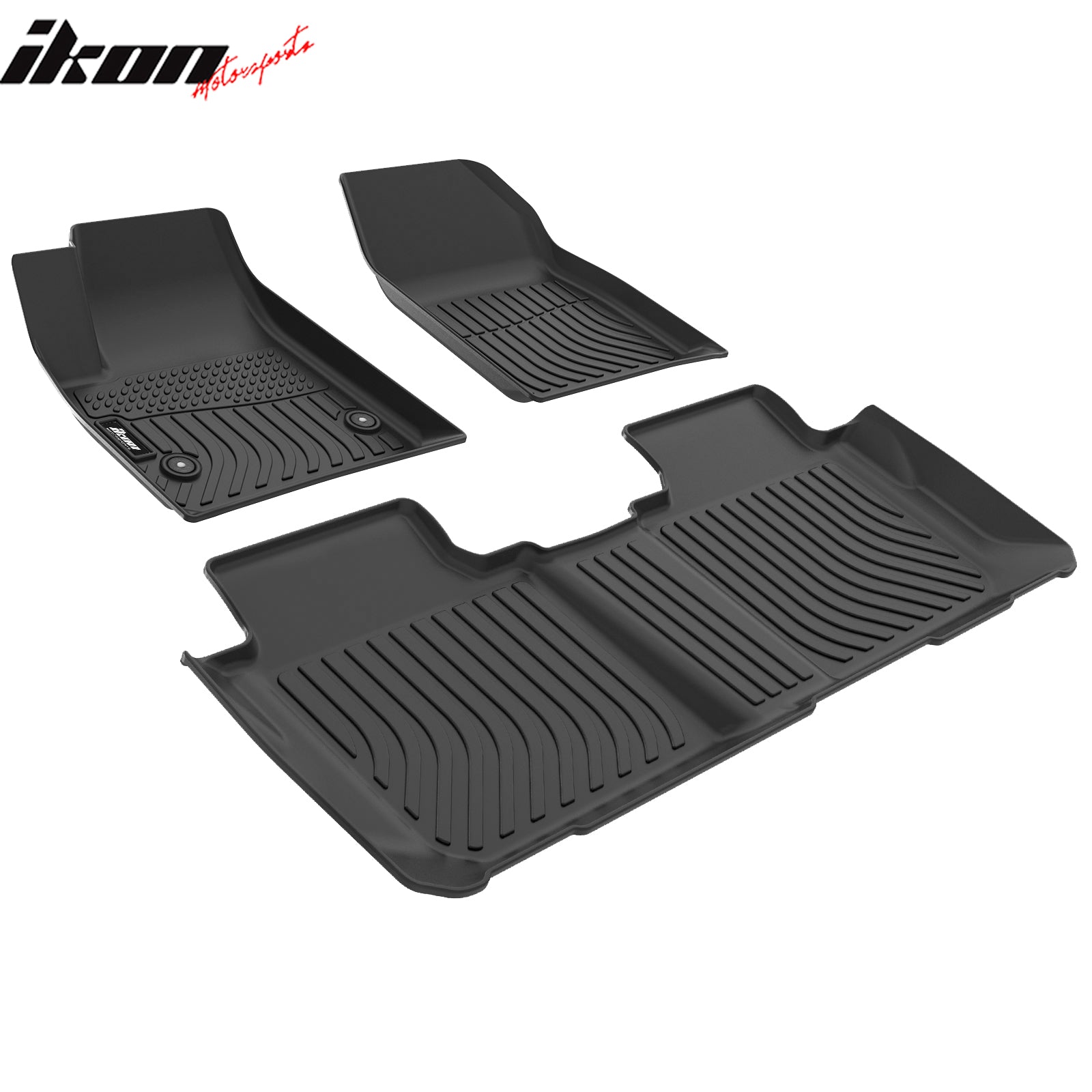 Fits 17-26 Cadillac XT5 TPE All Weather Waterproof 3D Floor Liners + Trunk Mats