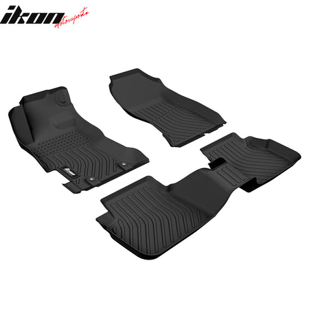 Fits 17-23 Subaru Impreza Hatchback Crosstrek TPE Backrest + Floor + Trunk Mats