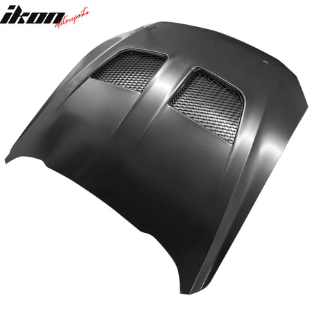 For 18-23 Ford Mustang GTD Style Front Bumper Conversion + Fender + Hood +Grille