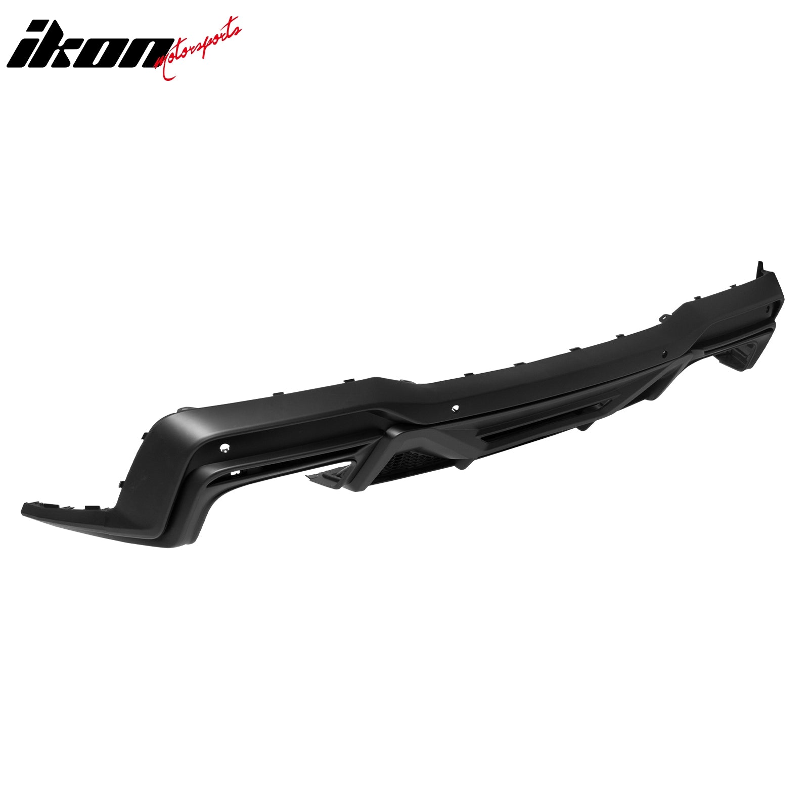 Fits 15-23 Mustang Dark Horse Rear Bumper + Diffuser + LED GT-C Light +Reflector