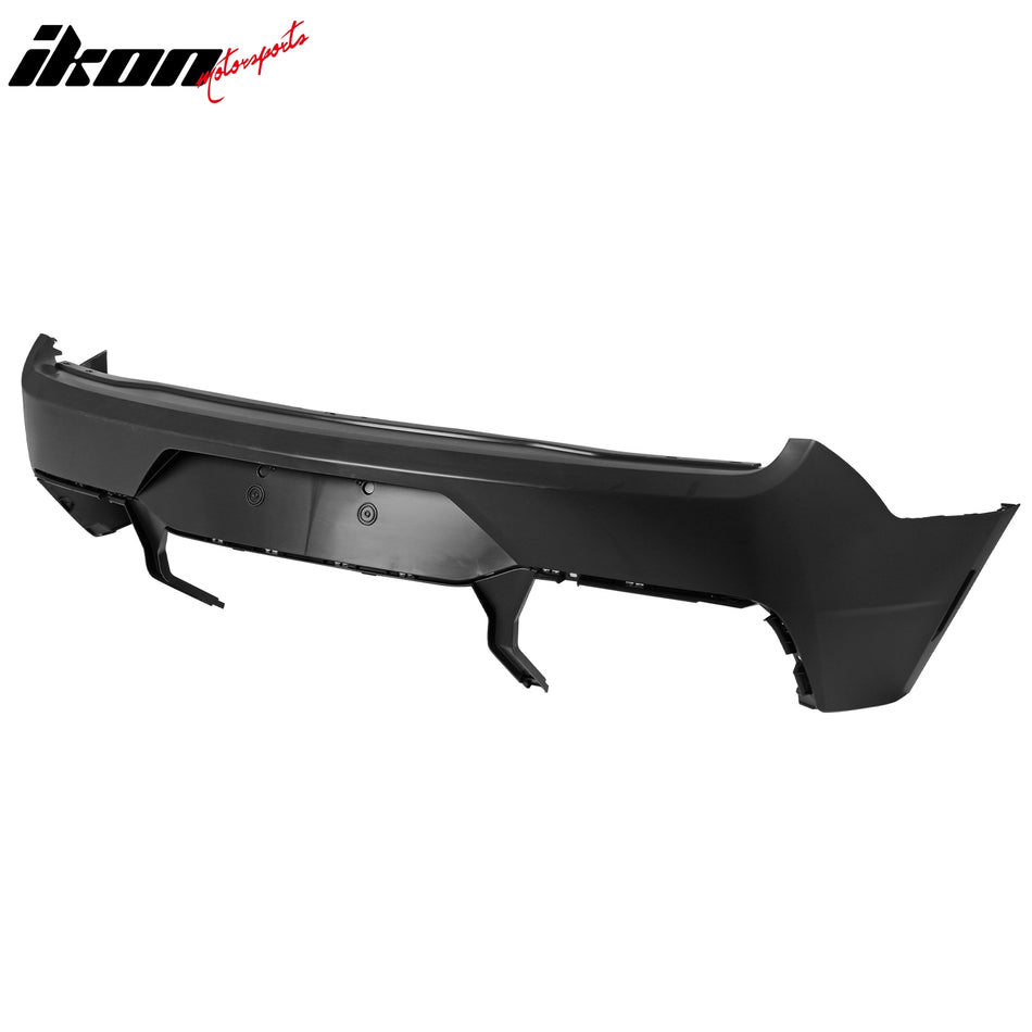 Fits 2015-2023 Mustang Dark Horse Rear Bumper + Diffuser + LED GT-V Light