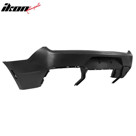 Fits 15-23 Mustang Dark Horse Rear Bumper + Diffuser + LED GT-V Light +Reflector