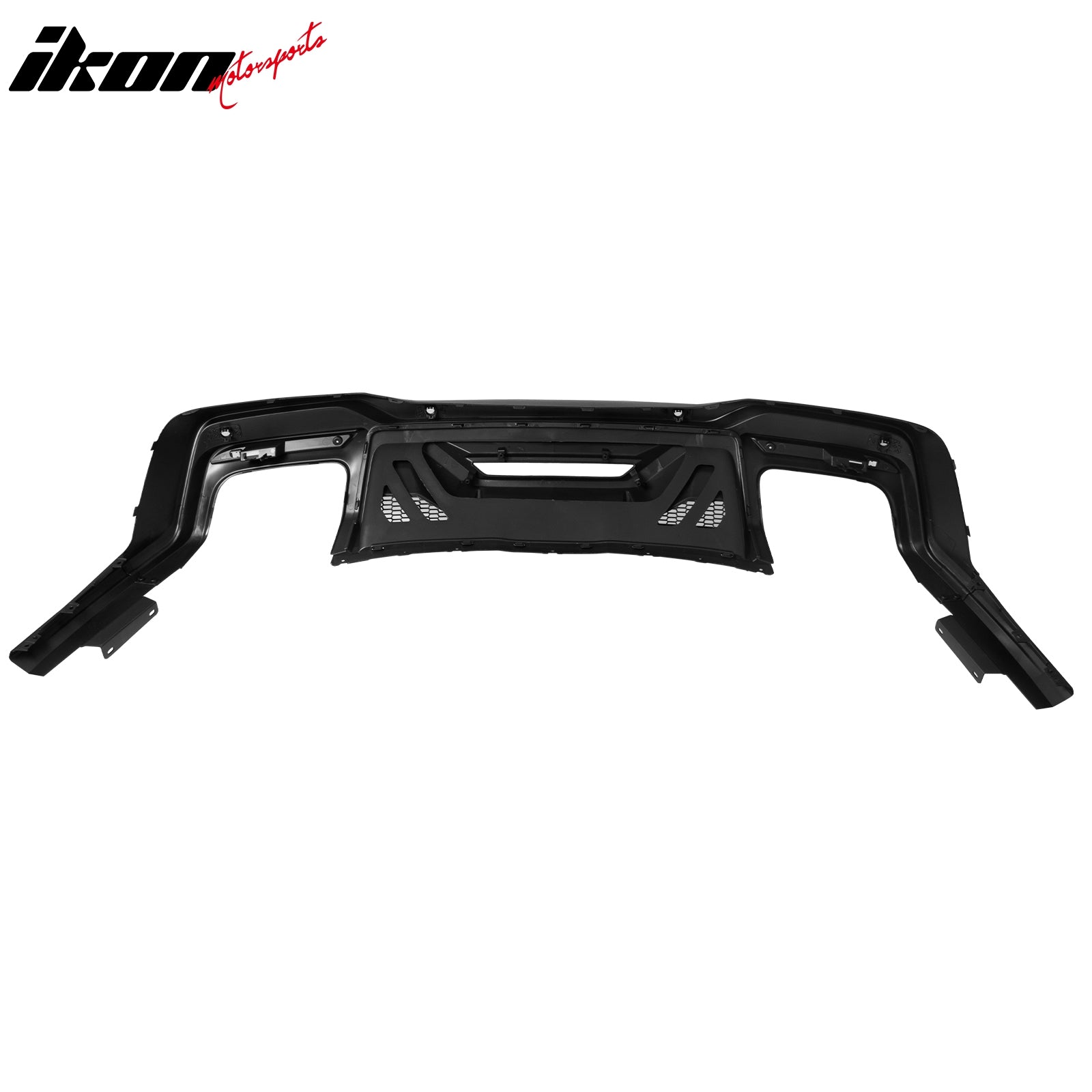 Fits 15-23 Mustang Dark Horse Rear Bumper + Diffuser + LED GT-V Light +Reflector