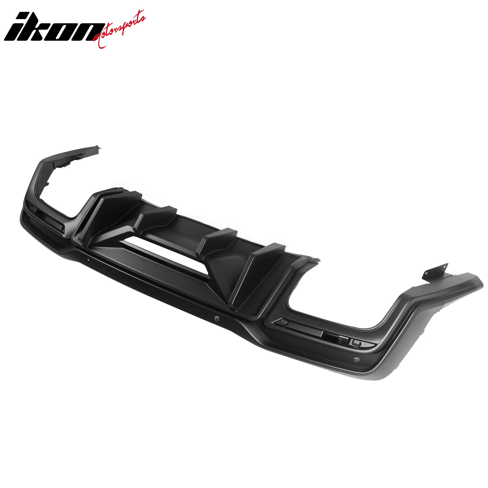 Fits 15-23 Mustang Dark Horse Rear Bumper + Rock Diffuser +GT-C Light +Reflector