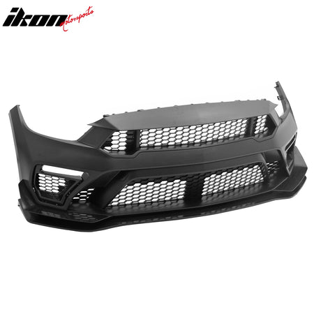 For 15-17 Ford Mustang Bumper Conversions + Fender + Hood + Grille + Side Skirts