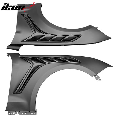 For 18-23 Ford Mustang Bumper Conversions + Fender + Hood + Grille + Side Skirts