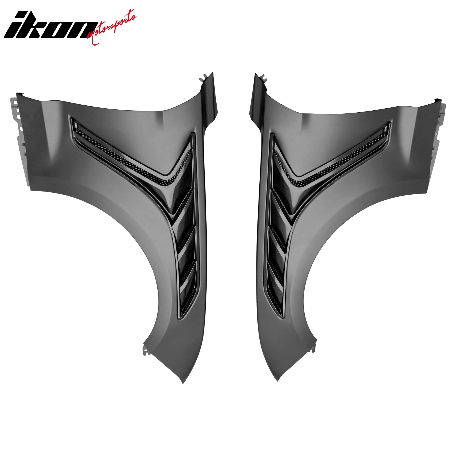 For 18-23 Ford Mustang Bumper Conversion + Fender + Hood + Diffuser +Side Skirts