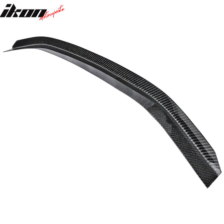 Fits 13-20 Scion FR-S/Subaru BRZ/86 #37J White Trunk Spoiler + CF Gurney Flap