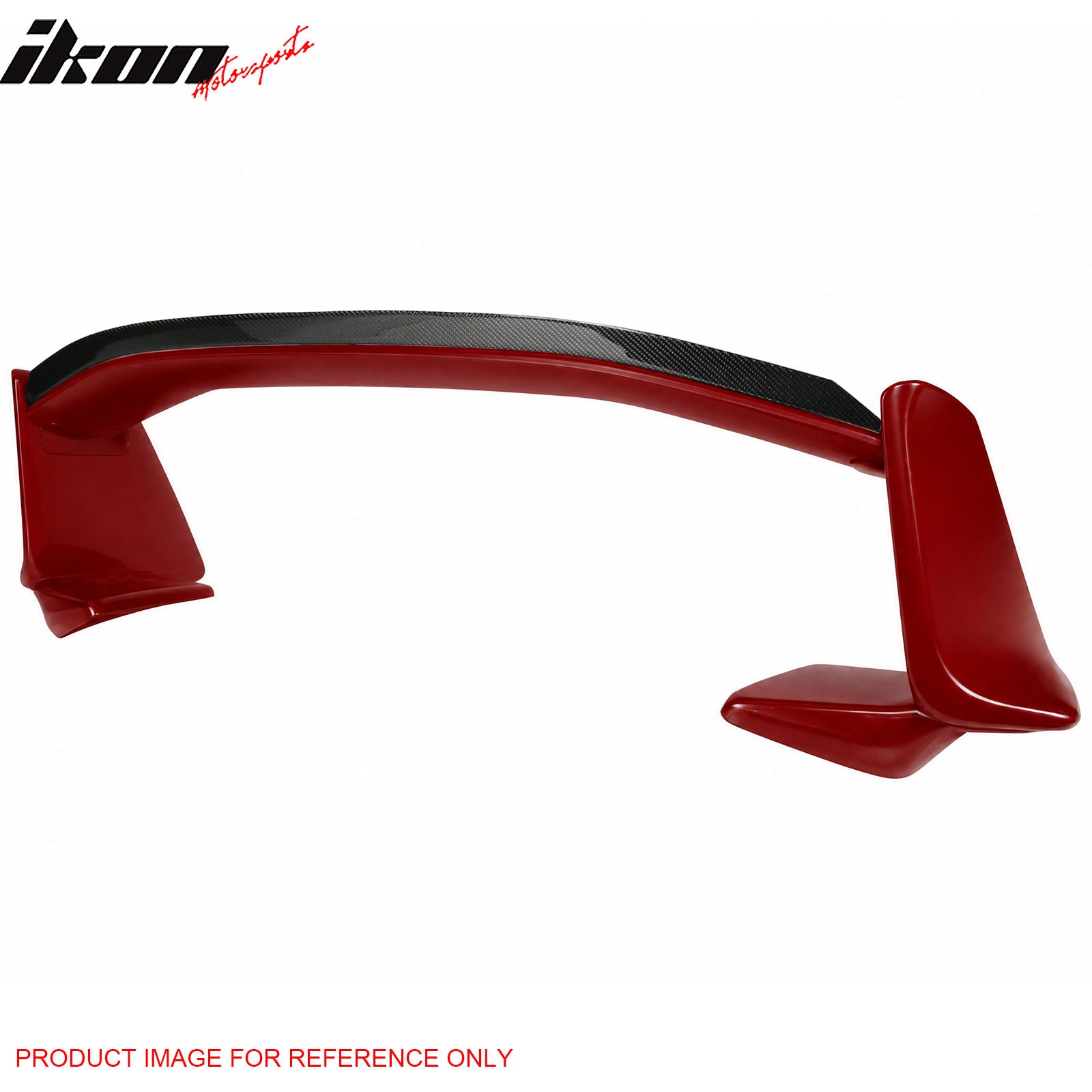 Fits 13-20 Scion FR-S/Subaru BRZ/86 #C7P Red Trunk Spoiler + CF Gurney Flap