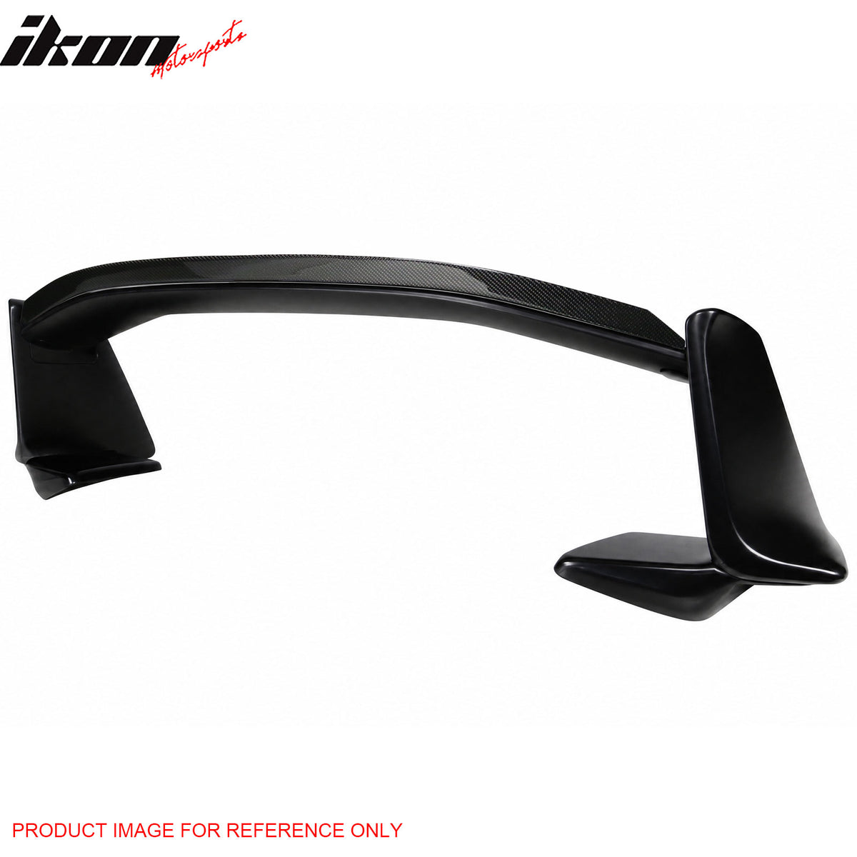Fits 13-20 Scion FR-S/Subaru BRZ/86 #D4S Black Trunk Spoiler + CF Gurney Flap