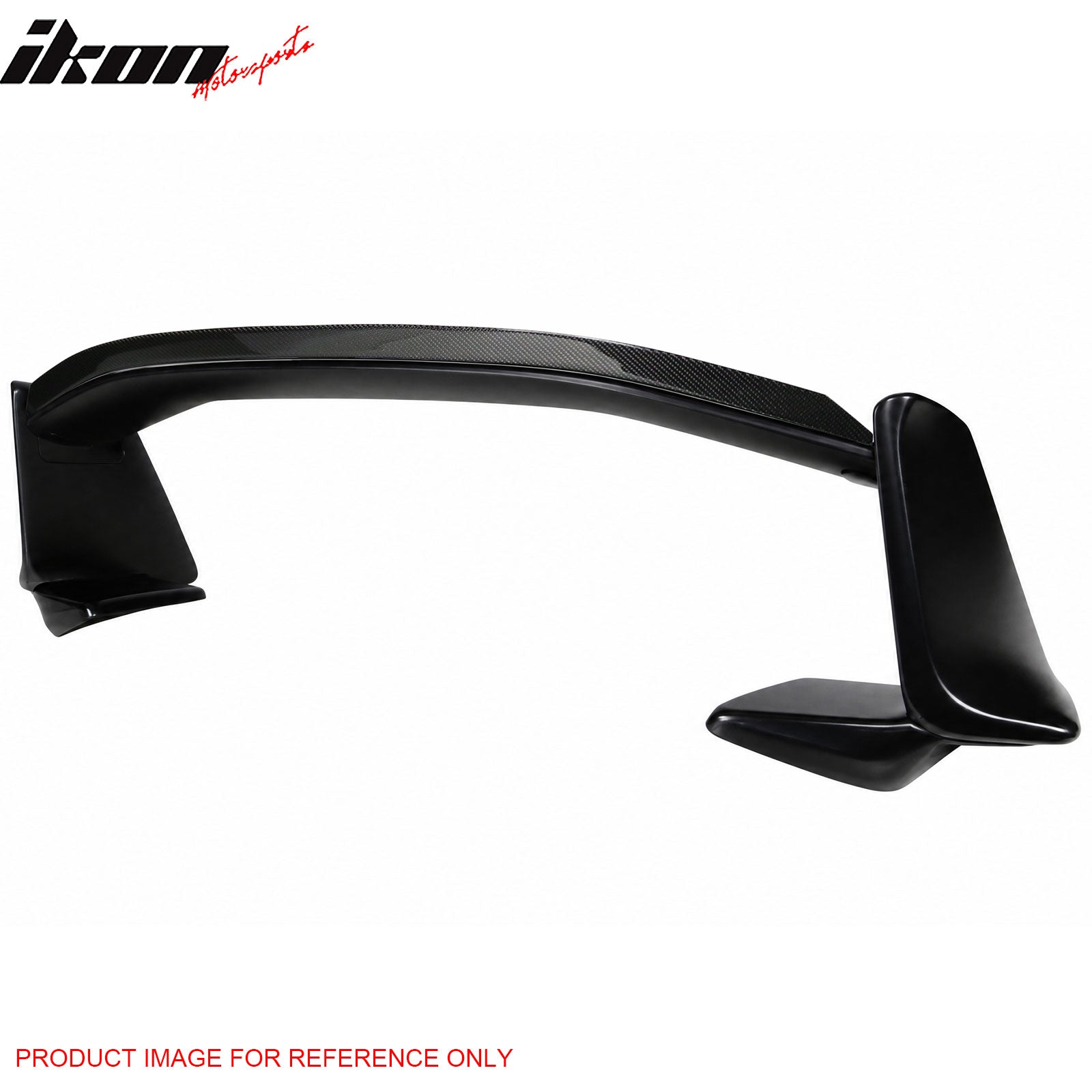 Fits 13-20 Scion FR-S/Subaru BRZ/86 #D4S Black Trunk Spoiler + CF Gurney Flap