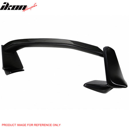 Fits 13-20 Scion FR-S/Subaru BRZ/86 #D4S Black Trunk Spoiler + CF Gurney Flap