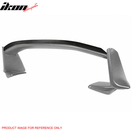 Fits 13-20 Scion FR-S/Subaru BRZ/Toyota 86 #D6S Silver Trunk Spoiler+Gurney Flap