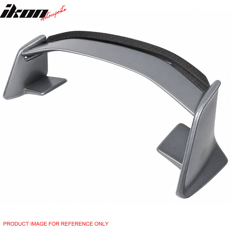 Fits 13-20 Scion FR-S/Subaru BRZ/Toyota 86 #G1U Silver Trunk Spoiler+Gurney Flap