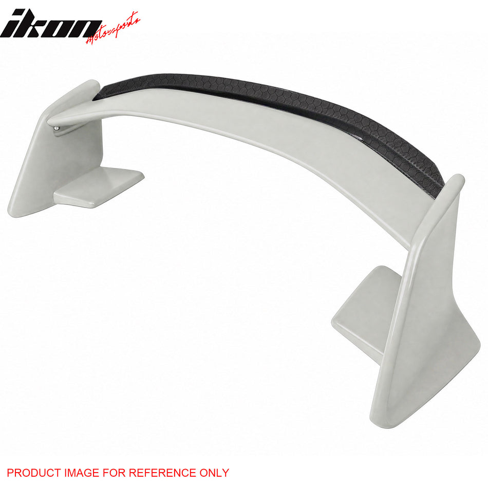 Fits 13-20 Scion FR-S/Subaru BRZ/Toyota 86 #K1X White Trunk Spoiler+Gurney Flap