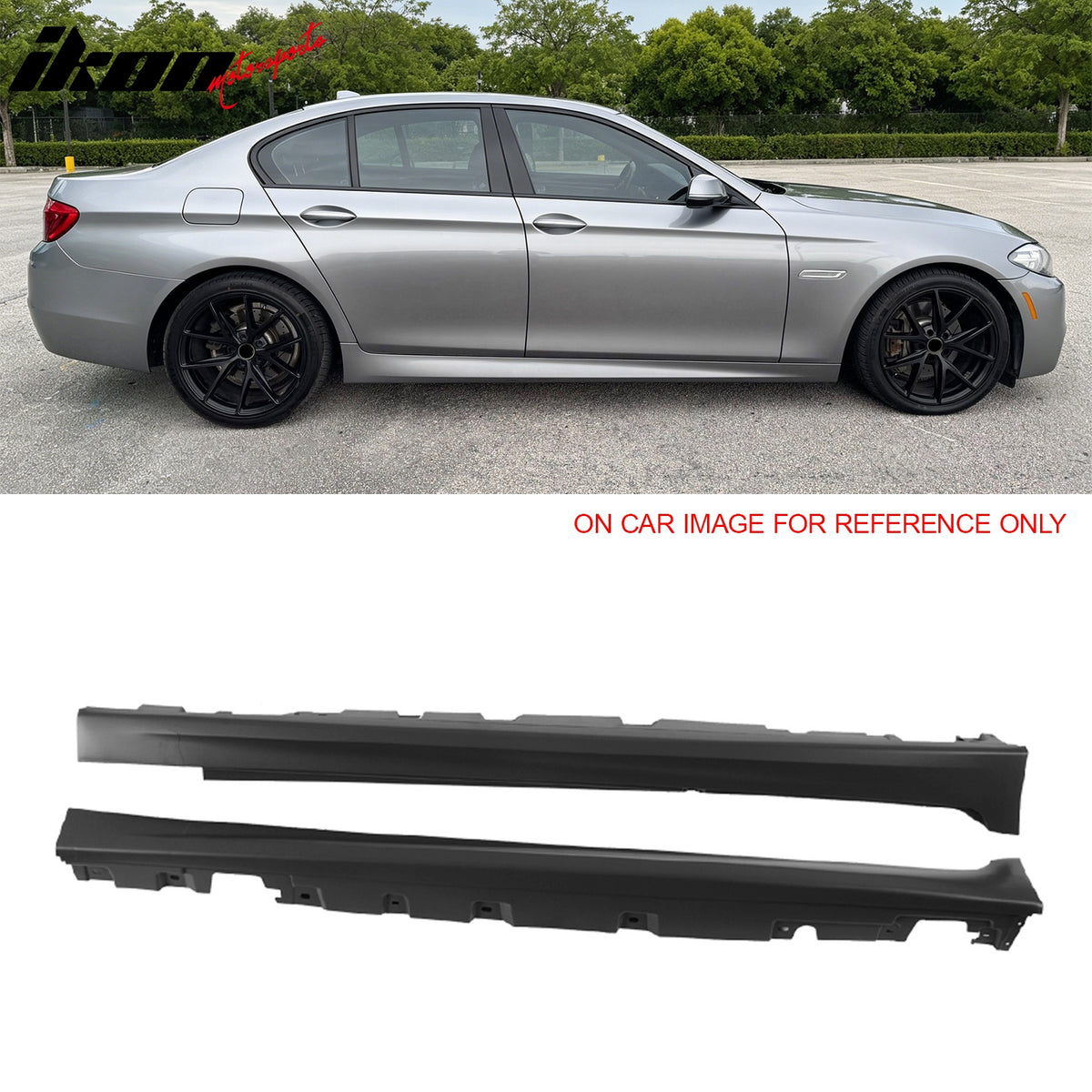 Fits 11-16 BMW 5-Series F10 M-Tech Front Rear Bumper +528i Diffuser +Side Skirts