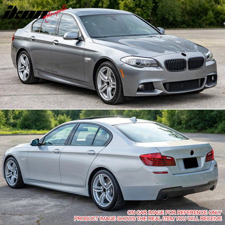 Fits 11-16 BMW 5-Series F10 M-Tech Front Rear Bumper +535i Diffuser +Side Skirts