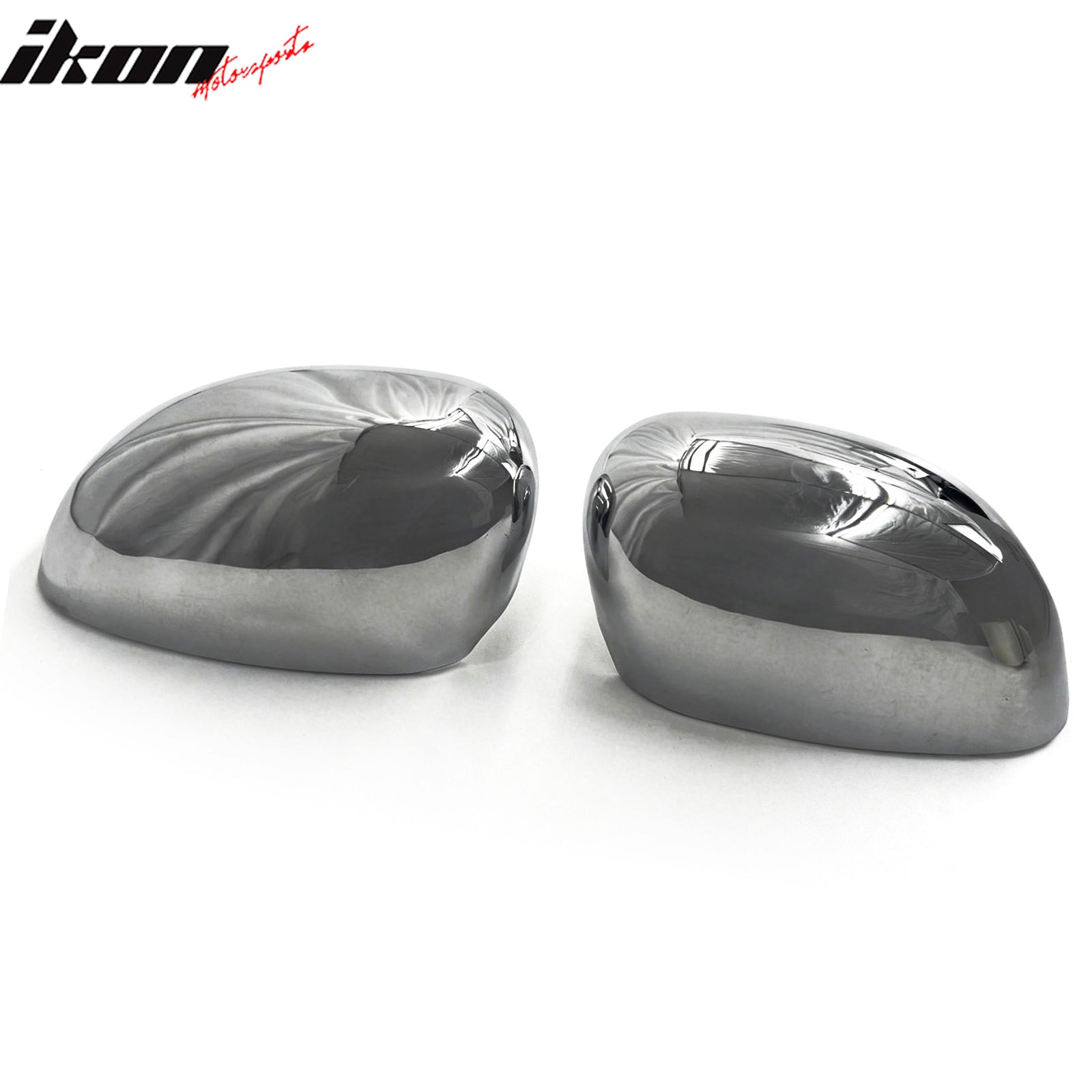 Fits 06-10 Dodge Charger 05-08 Magnum Side Full Mirror Covers Chrome ABS Pair