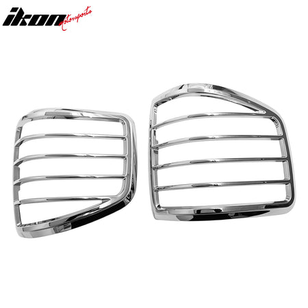 Fits 04-08 Ford F-150 Left Right RH LH Rear Tail Lights Bezel Replacement Chrome