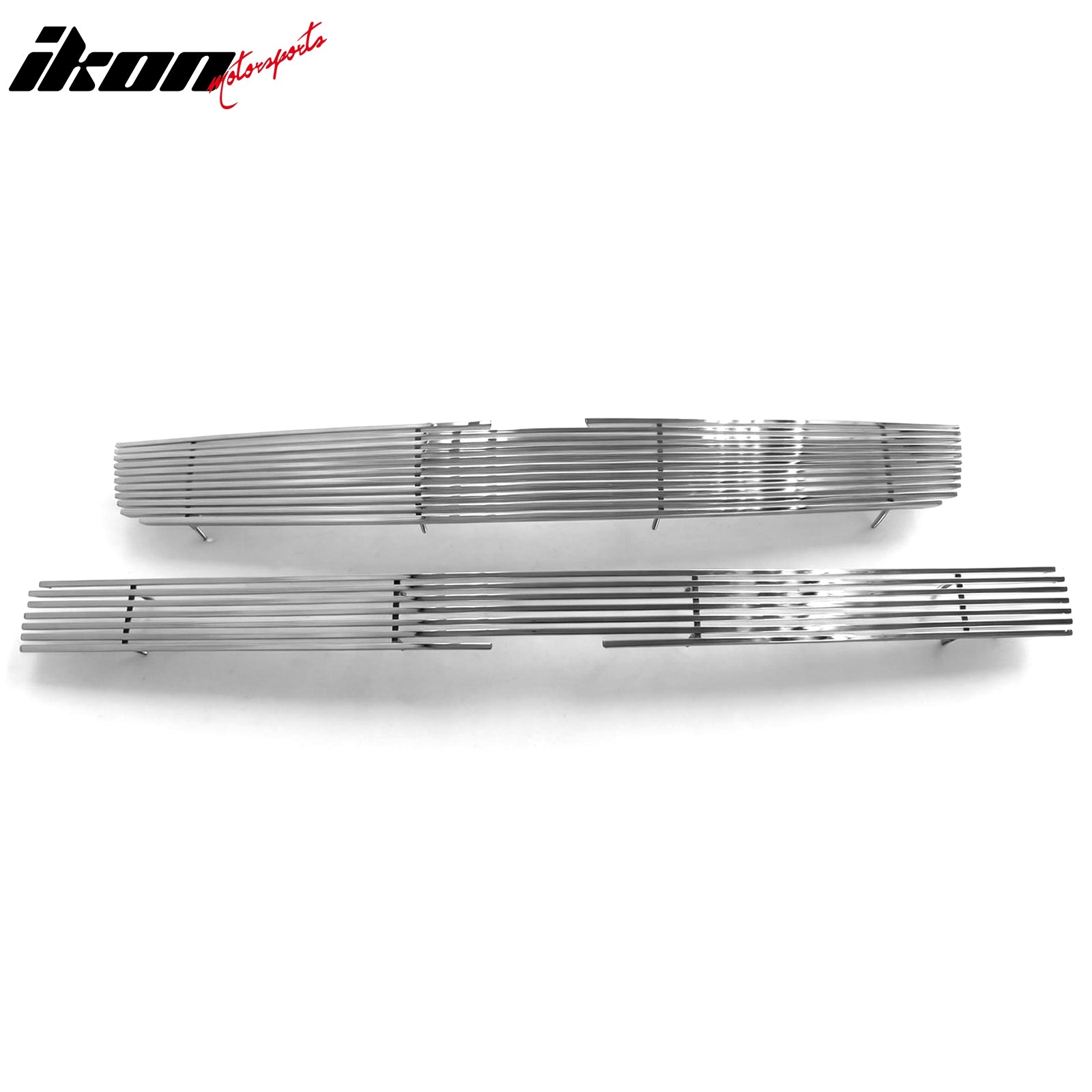 Fits 09-14 Chevrolet Tahoe Hybrid Billet Style Front Upper Grille Insert Chrome