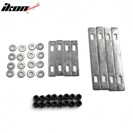 Fits 09-14 Chevrolet Tahoe Hybrid Billet Style Front Upper Grille Insert Chrome
