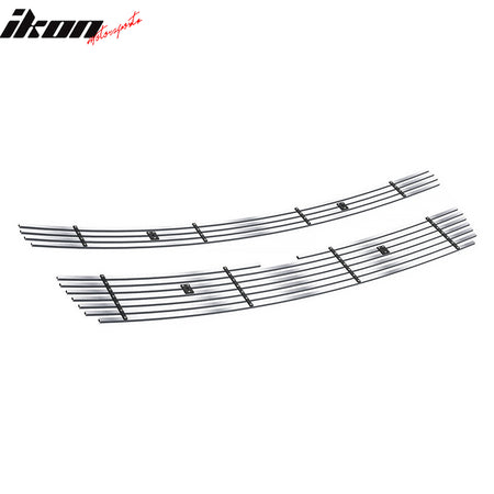 Fits 09-14 Chevrolet Tahoe Hybrid Billet Style Front Upper Grille Insert Chrome