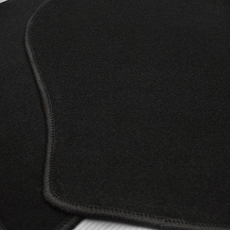Fits 13-19 Nissan Sentra 4PC Front Rear Floor Mats Anti-slip Carpets Nylon Black