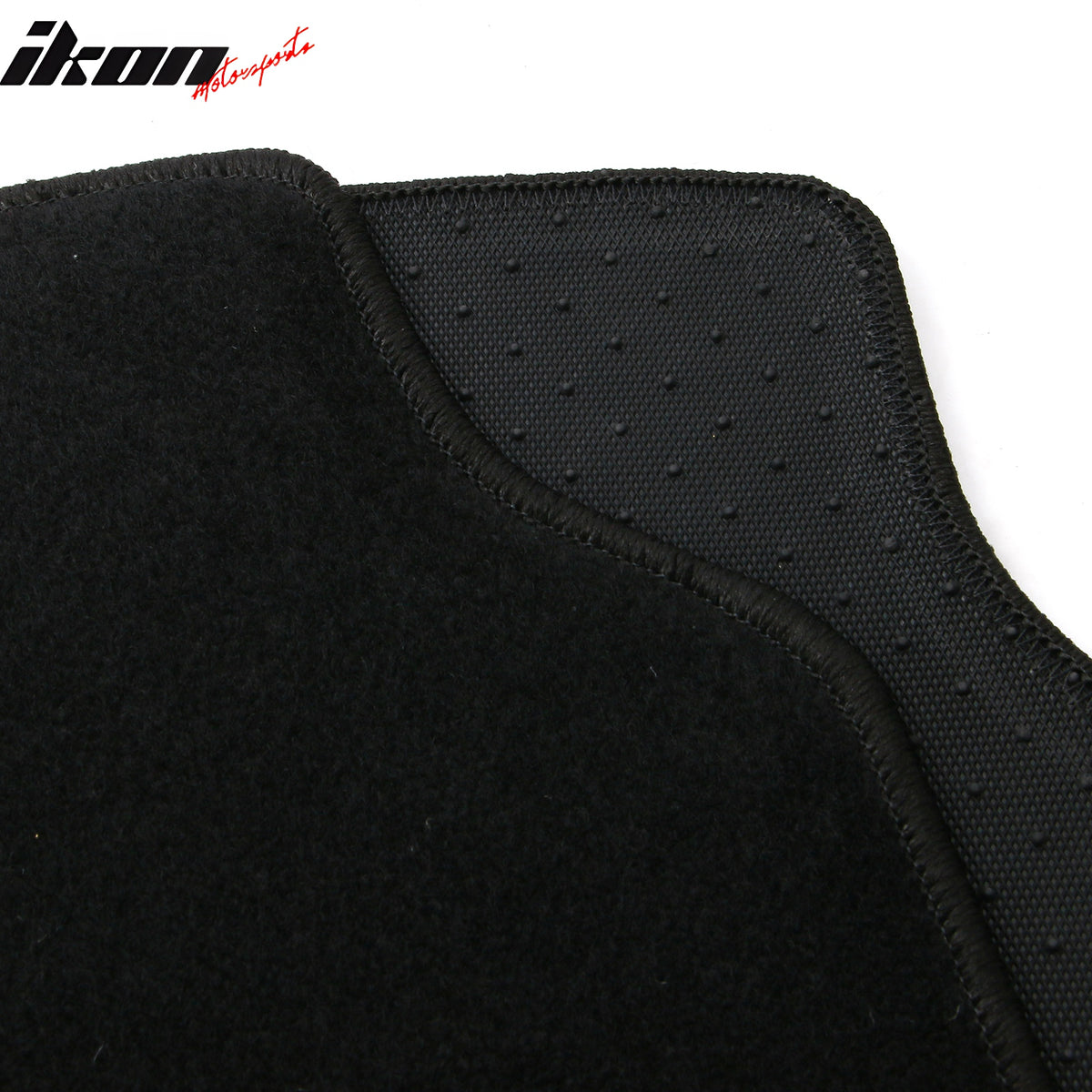 05-10 E60 5-Series Front Rear 4PCS Car Floor Mats W/3 Color Stripes FOR: (BMW)