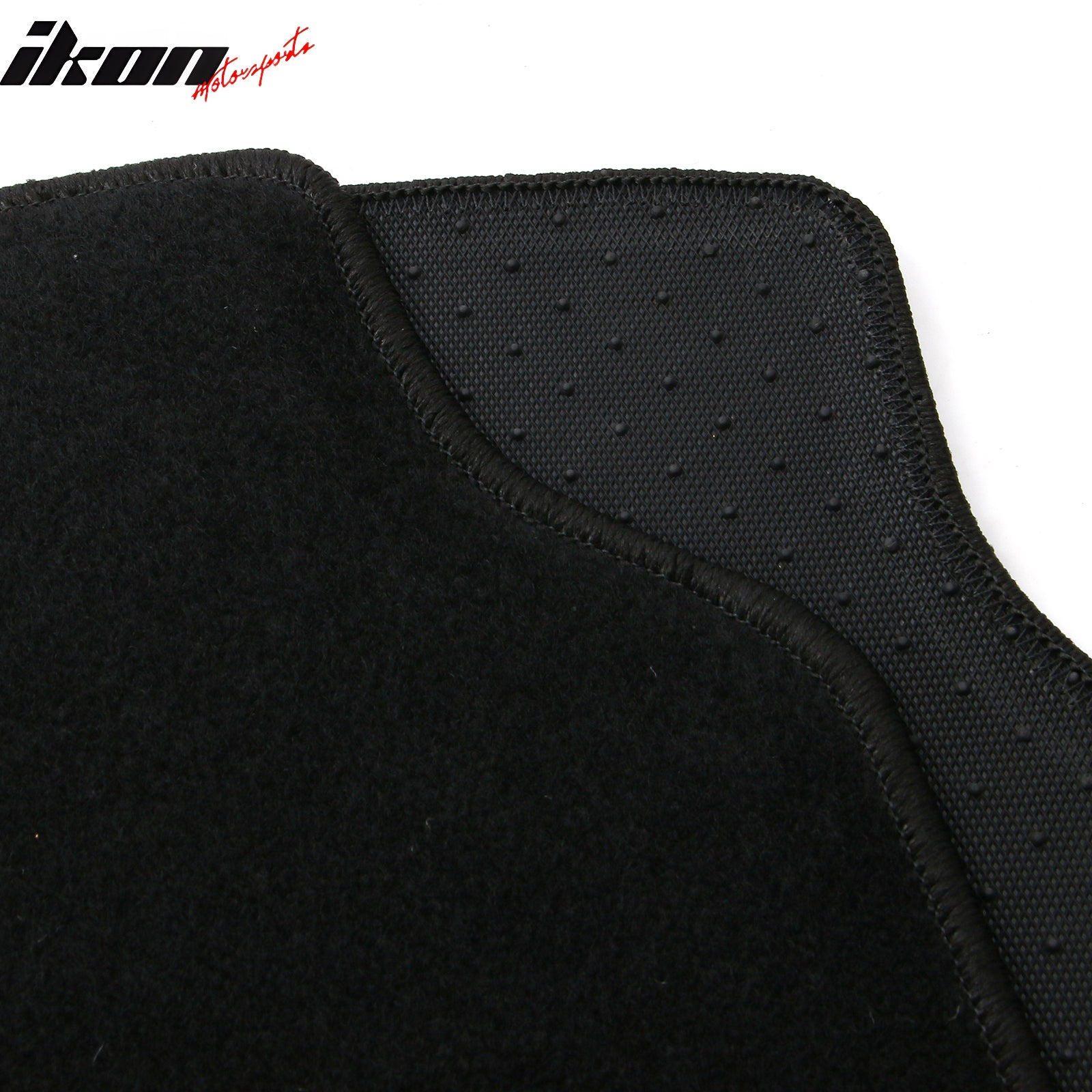 05-10 E60 5-Series Front Rear 4PCS Car Floor Mats W/3 Color Stripes FOR: (BMW)