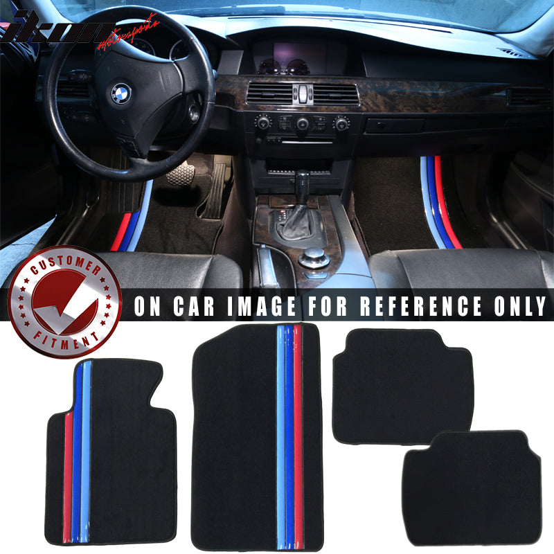 Factory Fitment Car Floor Mats Front Rear Nylon FOR: (BMW)