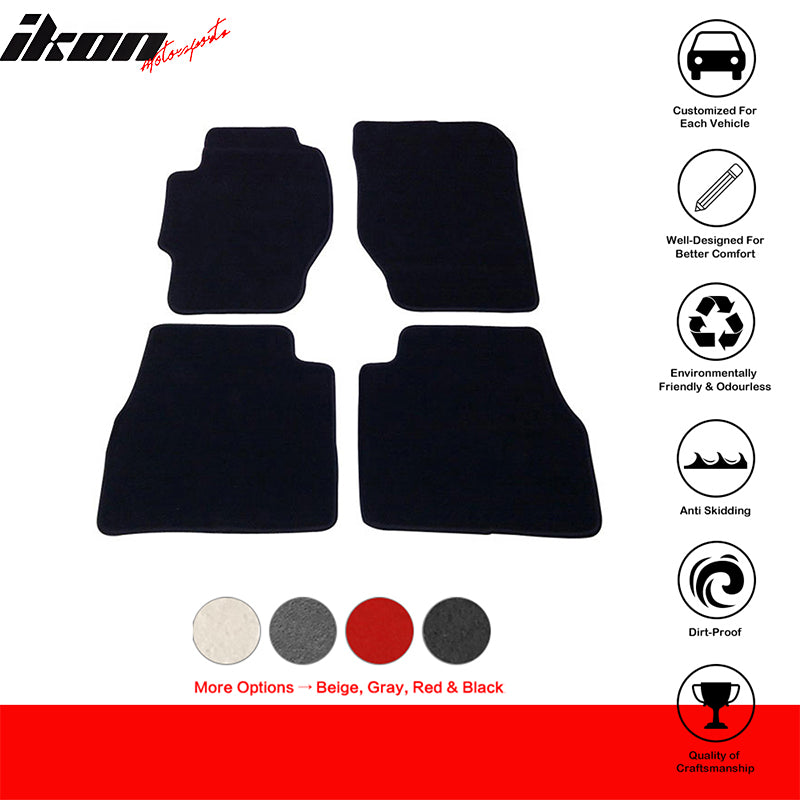 Car Floor Mat for 1998-2002 Honda Accord 2Dr 4Dr Nylon Carpet