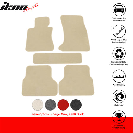 Factory Fitment Car Floor Mats Front Rear Nylon FOR: (BMW)