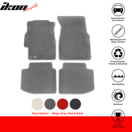 Factory Fitment Car Floor Mats Front Rear Nylon