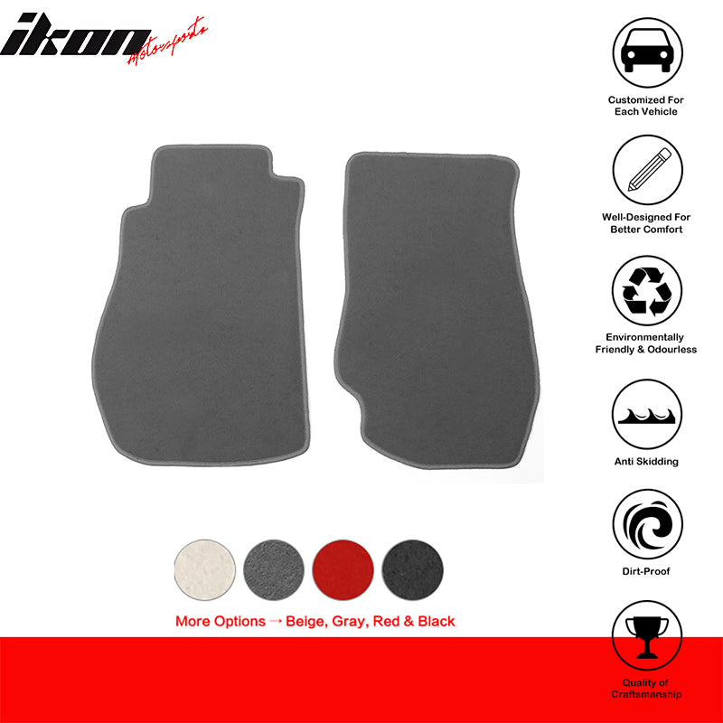 Factory Fitment Car Floor Mats Front Rear Nylon