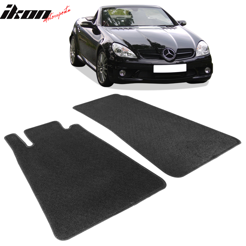 Car Floor Mat for 05-10 Benz R171 SLK-Class 2Dr OE Fitment 2PCS Nylon