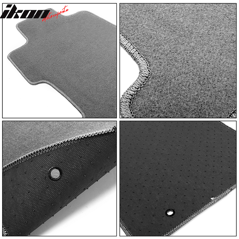 Factory Fitment Car Floor Mats Front Rear Nylon