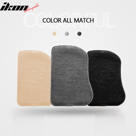 92-98 E36 3-Series Floor Mats Carpet Front & Rear Gray 4PC - Nylon FOR: (BMW)