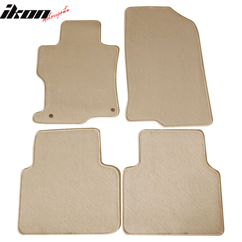 Factory Fitment Car Floor Mats Front Rear Nylon