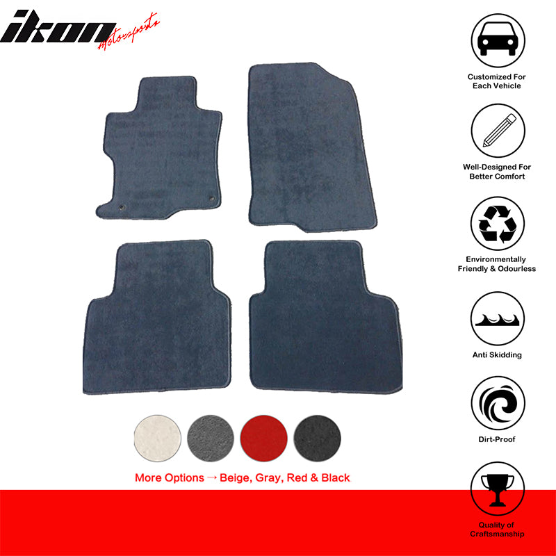 Factory Fitment Car Floor Mats Front Rear Nylon