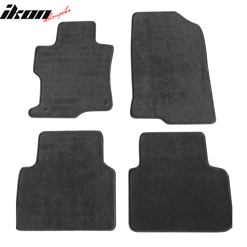 Factory Fitment Car Floor Mats Front Rear Nylon