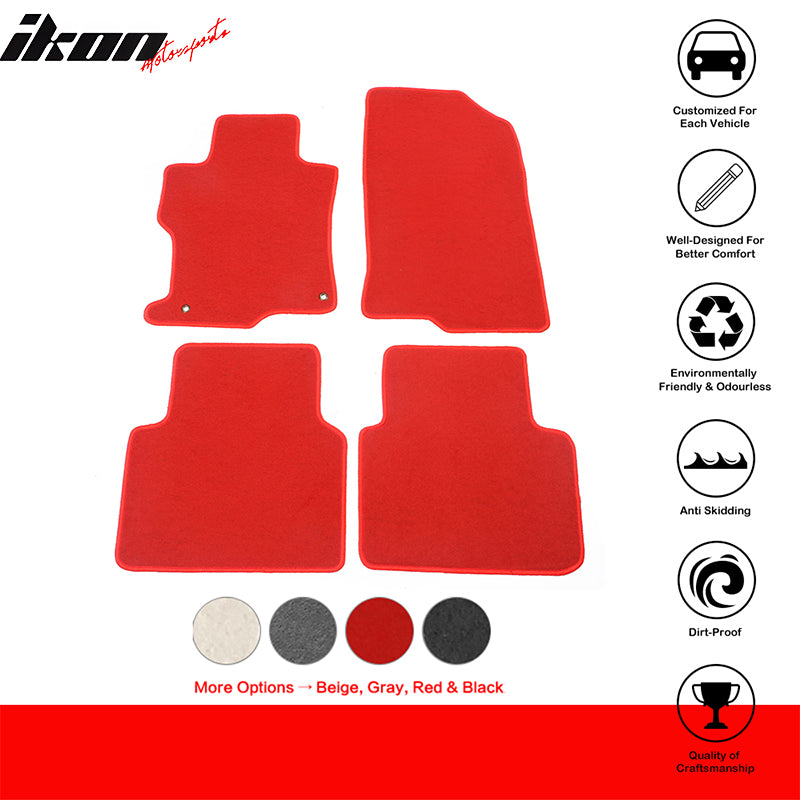 Factory Fitment Car Floor Mats Front Rear Nylon