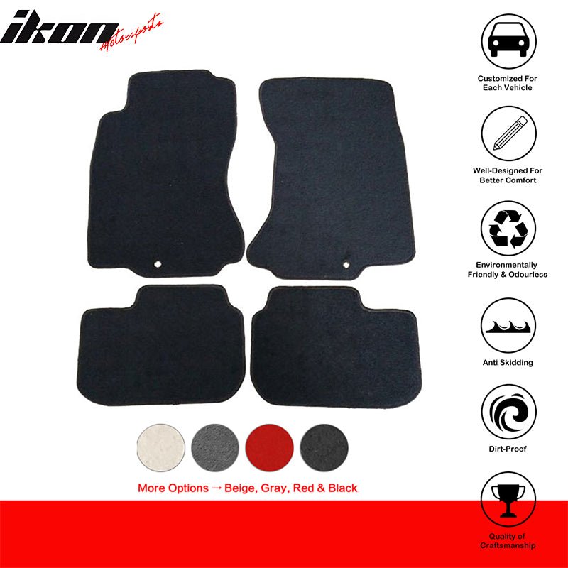 Factory Fitment Car Floor Mats Front Rear Nylon