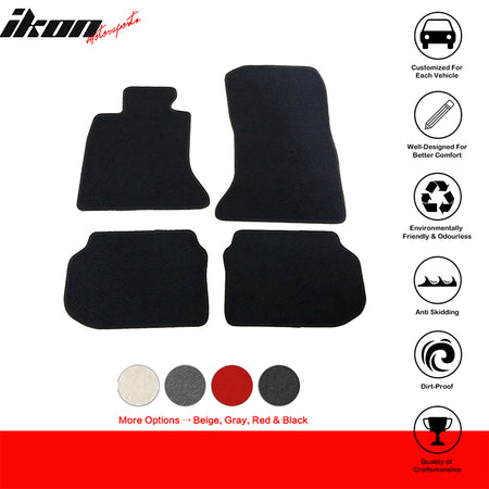 Factory Fitment Car Floor Mats Front Rear Nylon