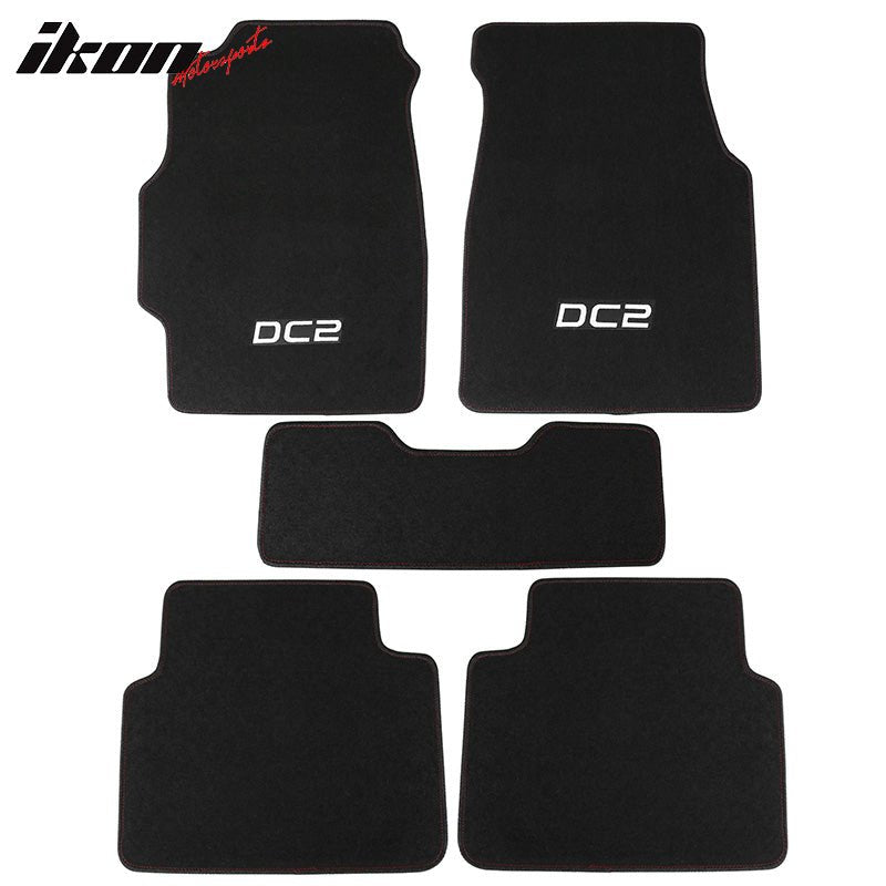 Factory Fitment Car Floor Mats Front Rear Nylon